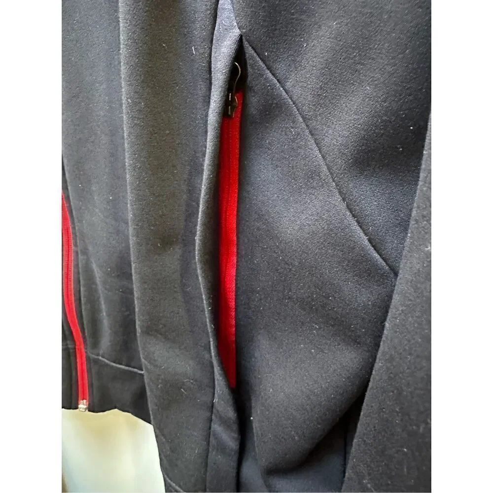 The North Face Mountain Athletics full  zip blue hooded jacket size XL #6-1519